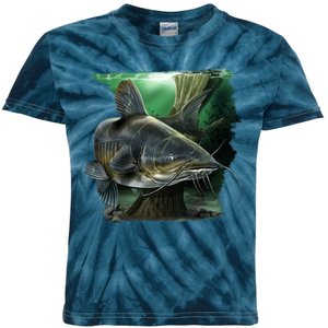 Wildlife - Catfish Swim Kids Tie-Dye T-Shirt