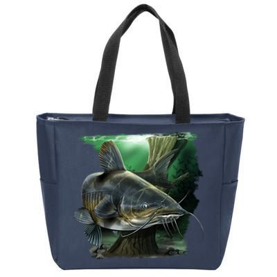 Wildlife - Catfish Swim Zip Tote Bag