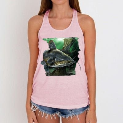 Wildlife - Catfish Swim Women's Knotted Racerback Tank