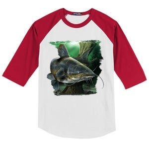 Wildlife - Catfish Swim Kids Colorblock Raglan Jersey