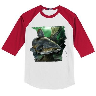 Wildlife - Catfish Swim Kids Colorblock Raglan Jersey