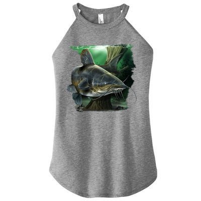 Wildlife - Catfish Swim Women’s Perfect Tri Rocker Tank