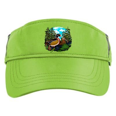 Wildlife - Ducks Portrait Adult Drive Performance Visor