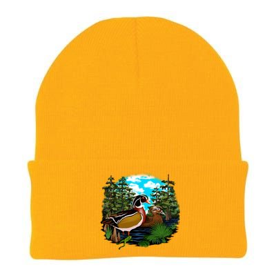 Wildlife - Ducks Portrait Knit Cap Winter Beanie