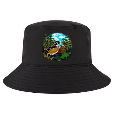 Wildlife - Ducks Portrait Cool Comfort Performance Bucket Hat