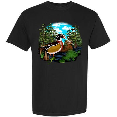 Wildlife - Ducks Portrait Garment-Dyed Heavyweight T-Shirt