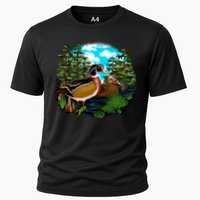 Wildlife - Ducks Portrait Cooling Performance Crew T-Shirt