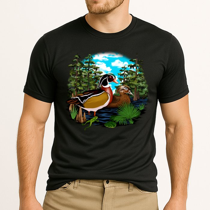 Wildlife - Ducks Portrait Cooling Performance Crew T-Shirt