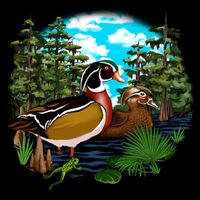 Wildlife - Ducks Portrait Cooling Performance Crew T-Shirt