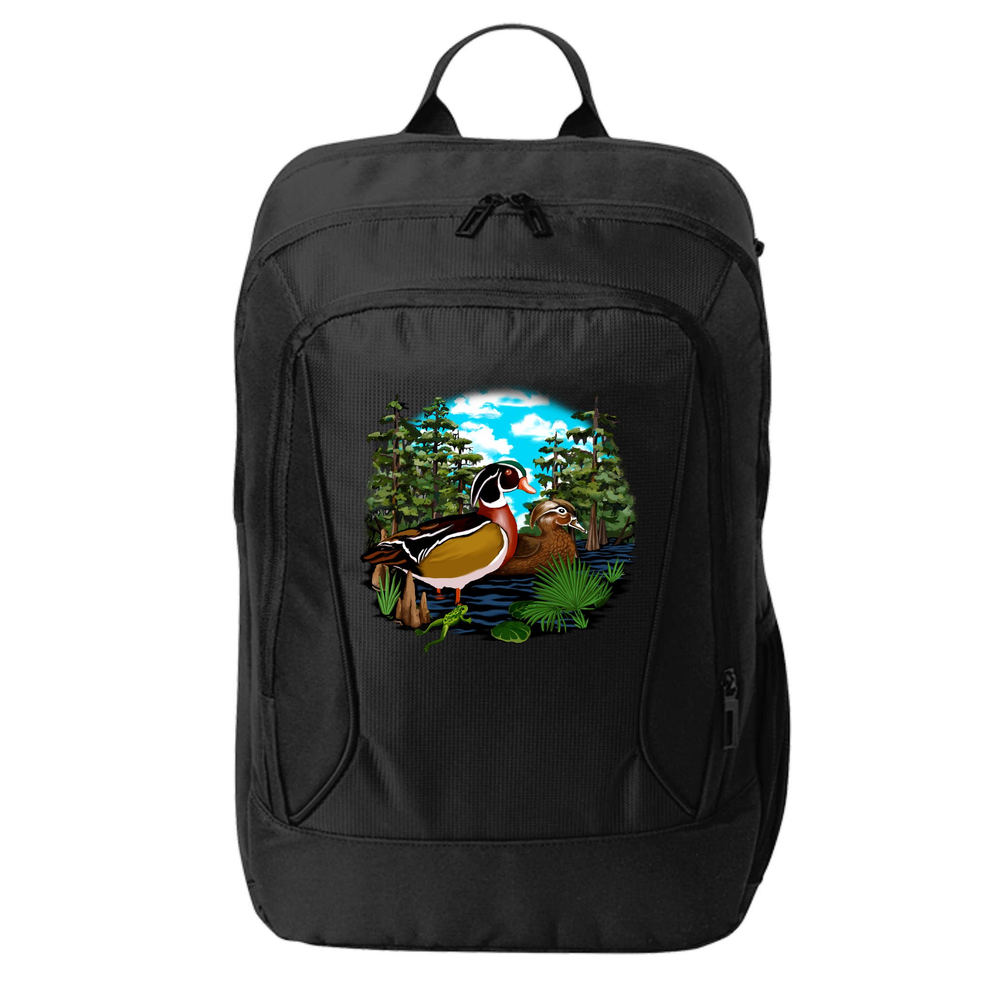 Wildlife - Ducks Portrait City Backpack