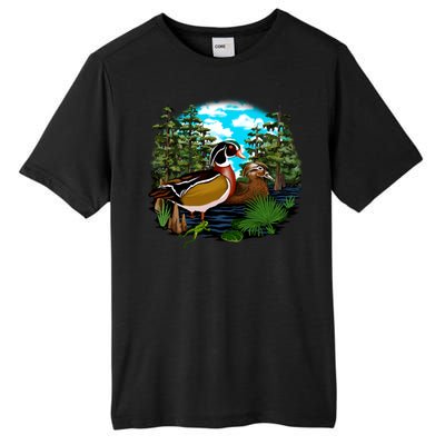 Wildlife - Ducks Portrait Tall Fusion ChromaSoft Performance T-Shirt