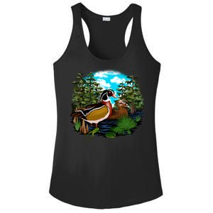 Wildlife - Ducks Portrait Ladies PosiCharge Competitor Racerback Tank