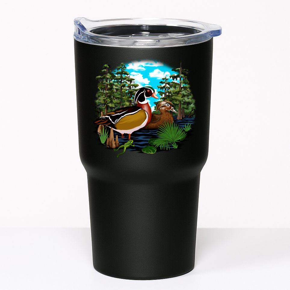 Wildlife - Ducks Portrait Tumbler
