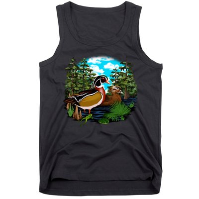 Wildlife - Ducks Portrait Tank Top