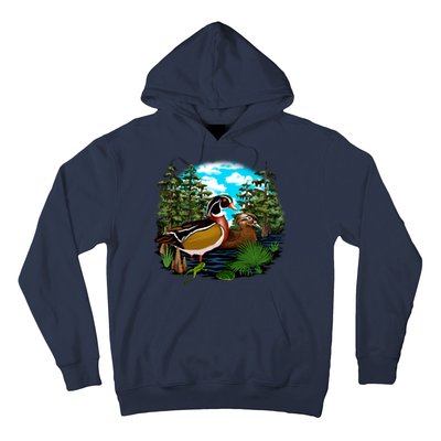 Wildlife - Ducks Portrait Hoodie