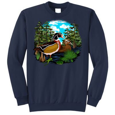 Wildlife - Ducks Portrait Sweatshirt