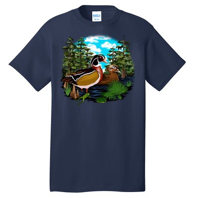 Wildlife - Ducks Portrait Tall T-Shirt