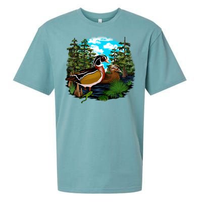 Wildlife - Ducks Portrait Sueded Cloud Jersey T-Shirt