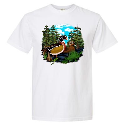 Wildlife - Ducks Portrait Garment-Dyed Heavyweight T-Shirt