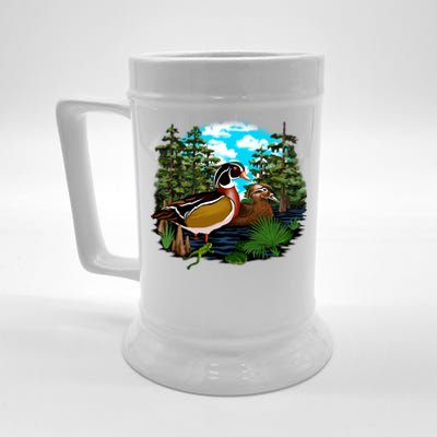 Wildlife - Ducks Portrait Beer Stein