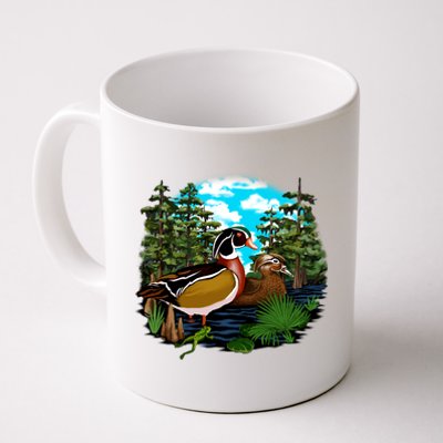 Wildlife - Ducks Portrait Coffee Mug