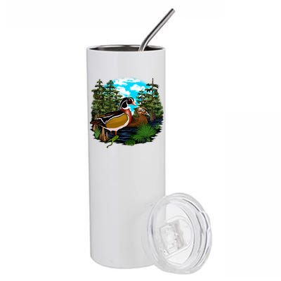 Wildlife - Ducks Portrait Stainless Steel Tumbler