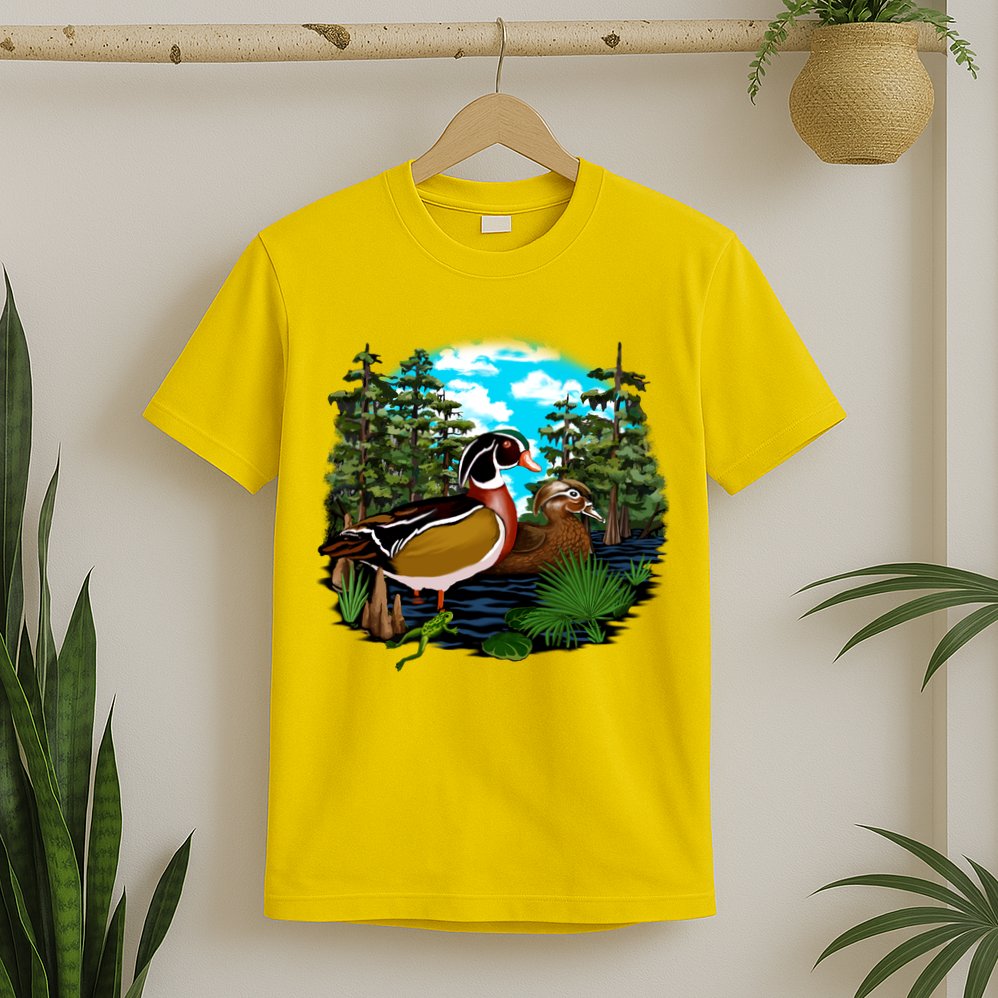 Wildlife - Ducks Portrait T-Shirt