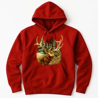 Wildlife - Elk Portrait Hoodie