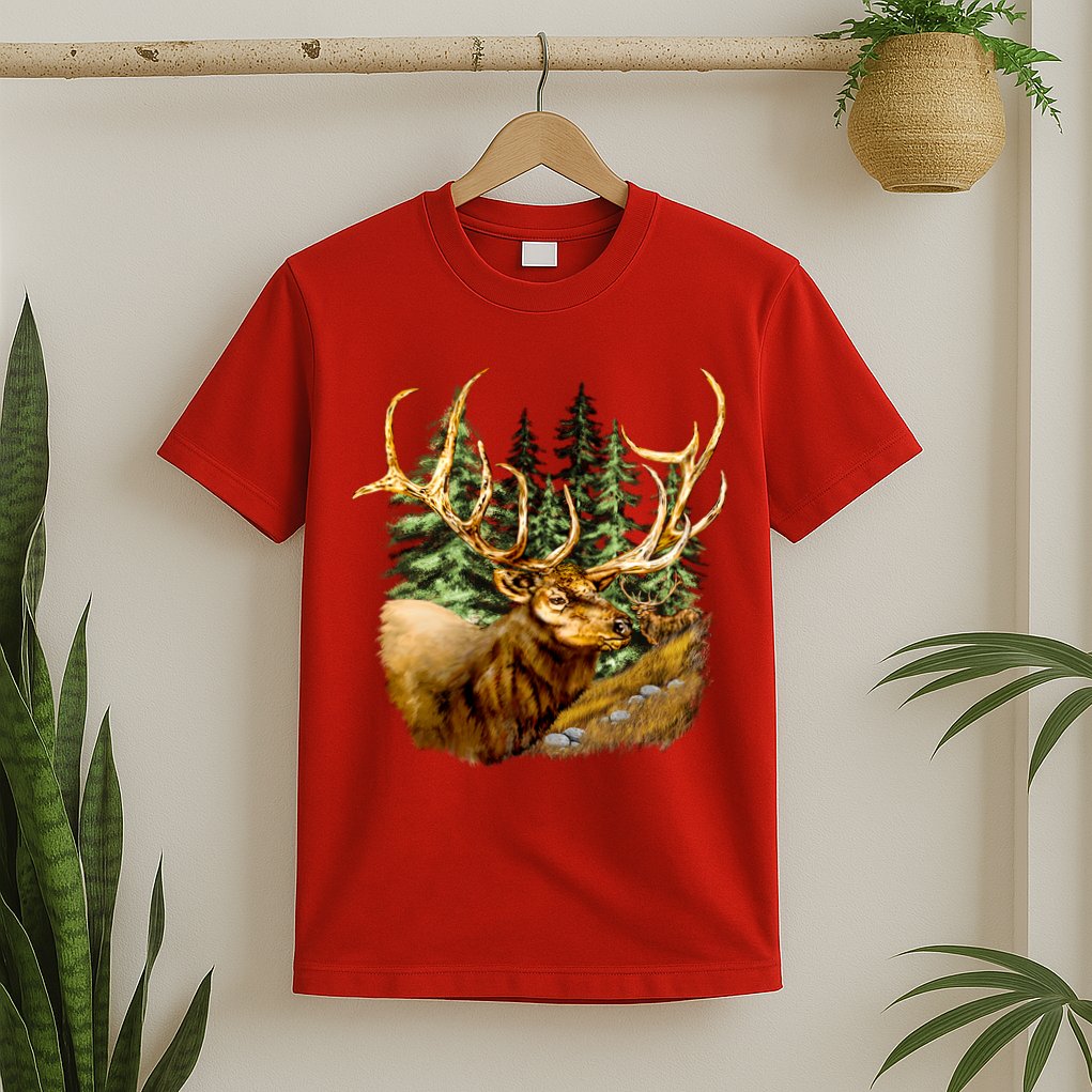 Wildlife - Elk Portrait T-Shirt