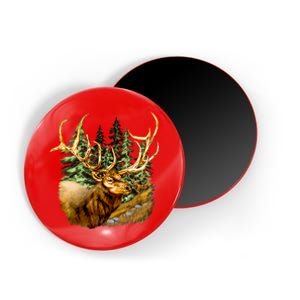 Wildlife - Elk Portrait Magnet