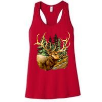 Wildlife - Elk Portrait Womens Tank Top
