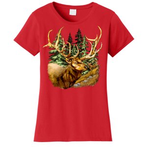 Wildlife - Elk Portrait Women's T-Shirt