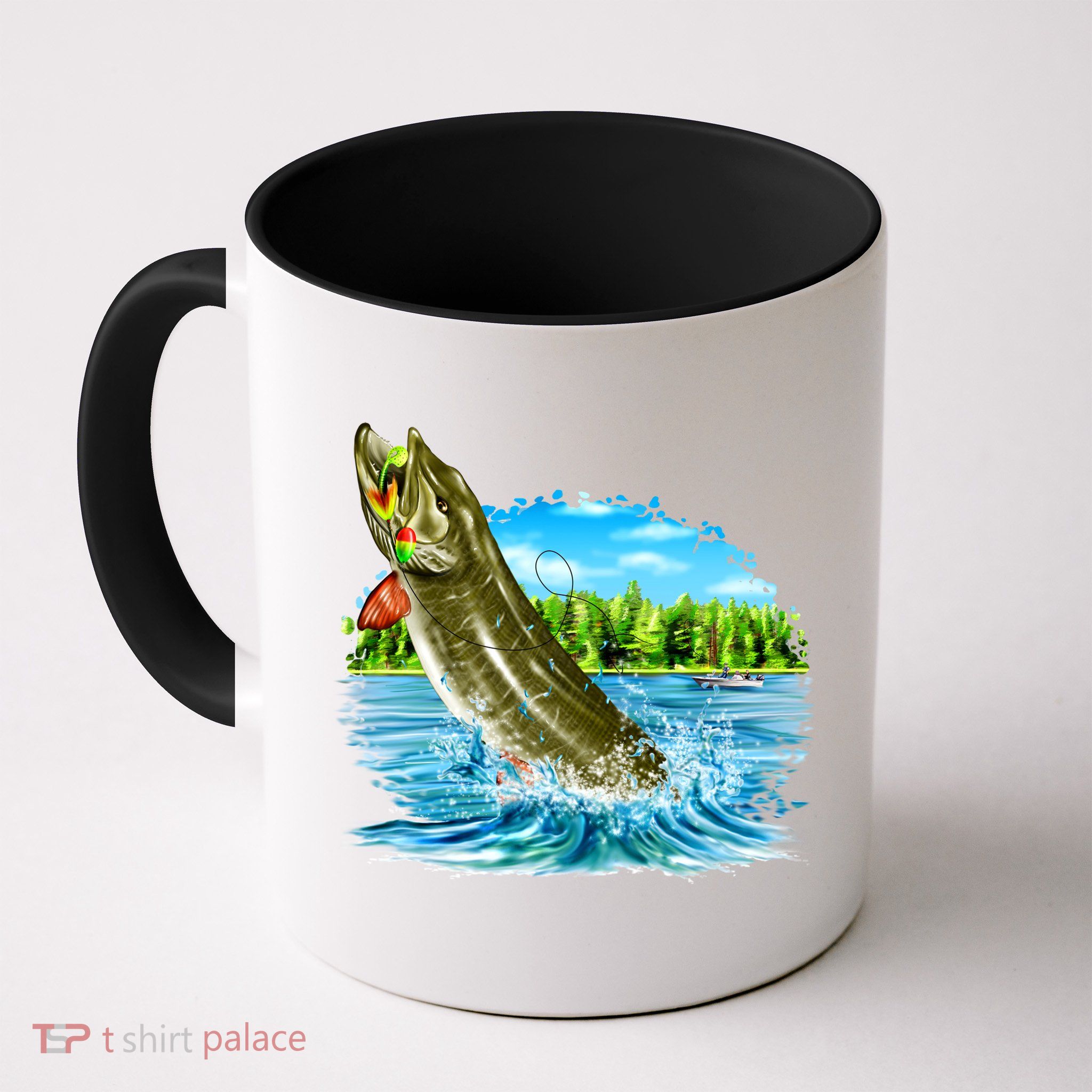 Wildlife - Fishing Muskie Fish Portrait Mug
