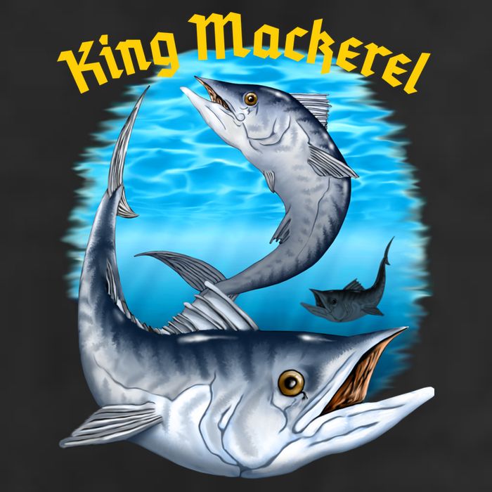 Wildlife - King Mackerel Fish Adult Drive Performance Visor
