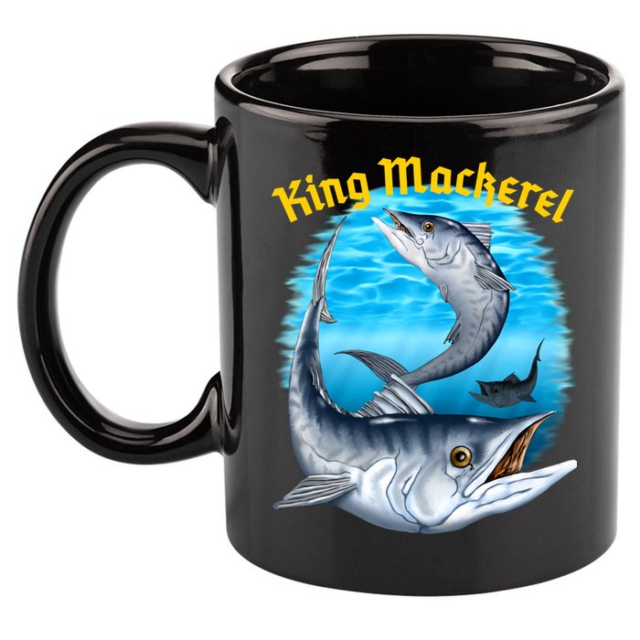 Wildlife - King Mackerel Fish 11oz C Handle Ceramic Mug