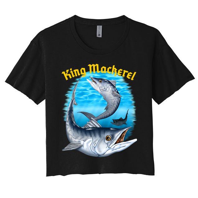 Wildlife - King Mackerel Fish Crop Top
