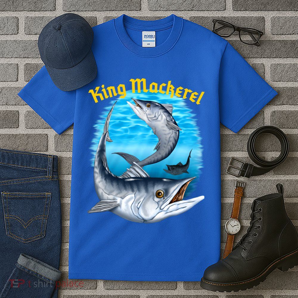 Wildlife - King Mackerel Fish Tall T-Shirt