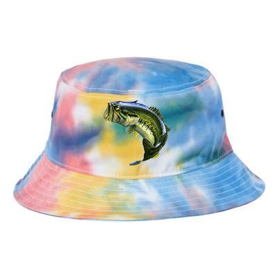 Wildlife - Large Mouth Bass Jumping Tie Dye Newport Bucket Hat