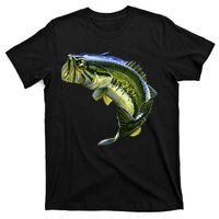 Wildlife - Large Mouth Bass Jumping T-Shirt