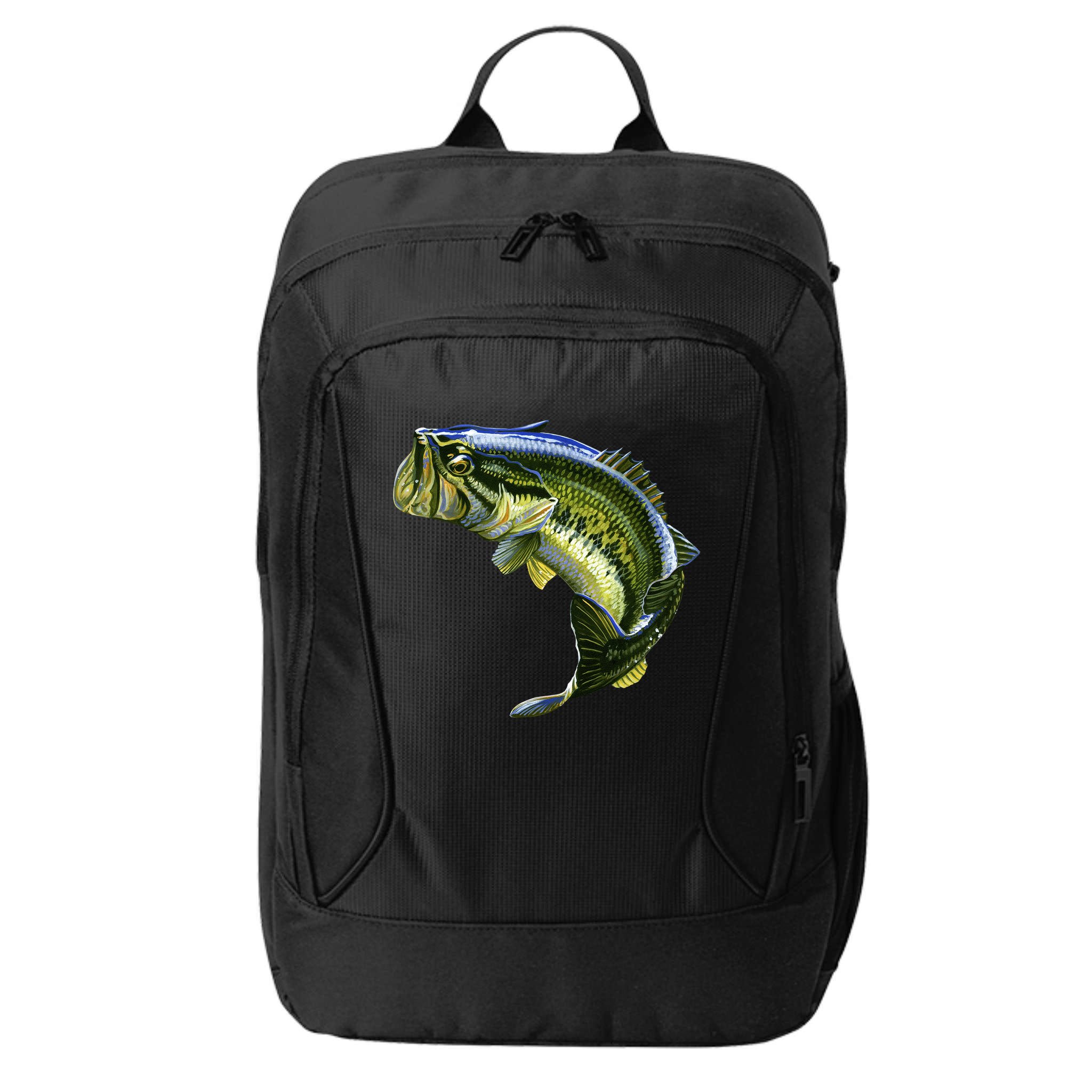 Wildlife - Large Mouth Bass Jumping City Backpack