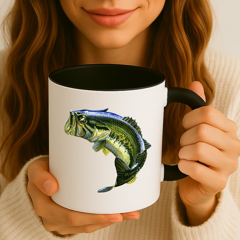 Wildlife - Large Mouth Bass Jumping Mug