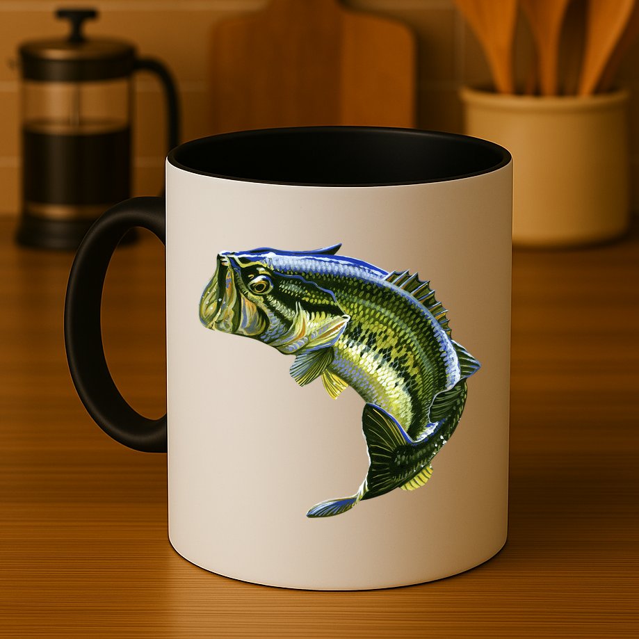 Wildlife - Large Mouth Bass Jumping Mug