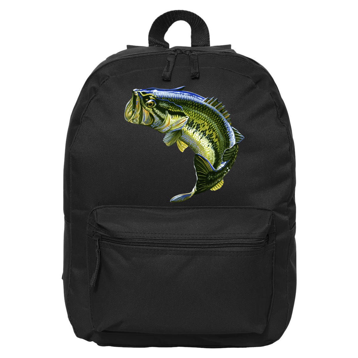 Wildlife - Large Mouth Bass Jumping 16 in Basic Backpack