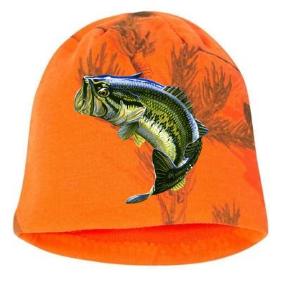 Wildlife - Large Mouth Bass Jumping Kati - Camo Knit Beanie