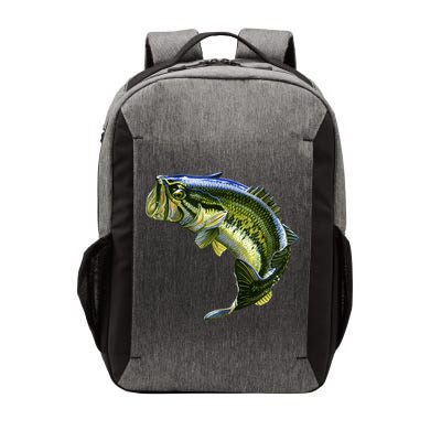Wildlife - Large Mouth Bass Jumping Vector Backpack