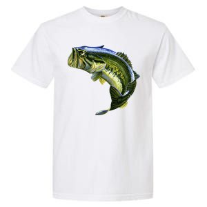 Wildlife - Large Mouth Bass Jumping Garment-Dyed Heavyweight T-Shirt