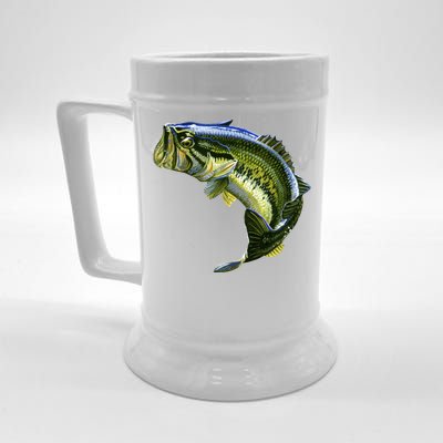 Wildlife - Large Mouth Bass Jumping Beer Stein