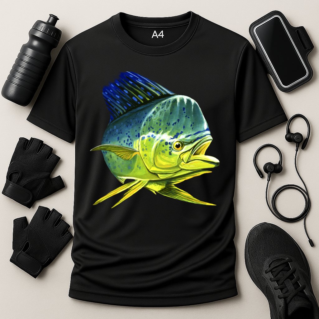 Wildlife - Mahi Mahi Cooling Performance Crew T-Shirt