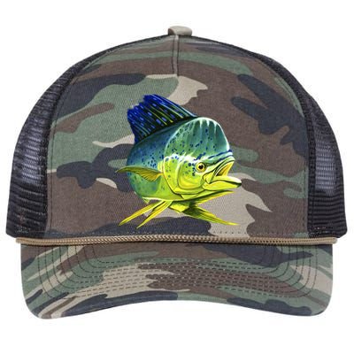 Wildlife - Mahi Mahi Retro Rope Trucker Hat Cap