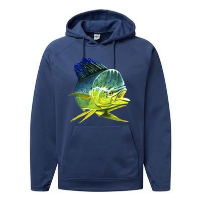 Wildlife - Mahi Mahi Performance Fleece Hoodie